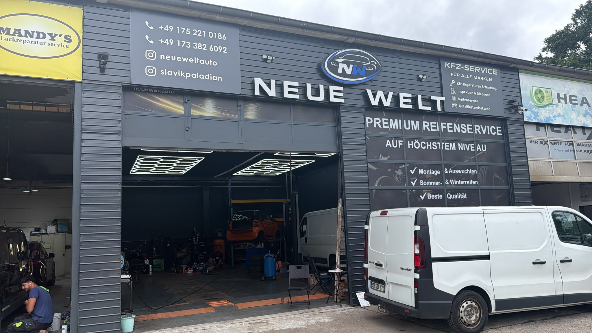 Außenansicht von NEUE WELT Auto Service Berlin